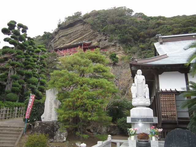 大福寺の境内から見える観音堂